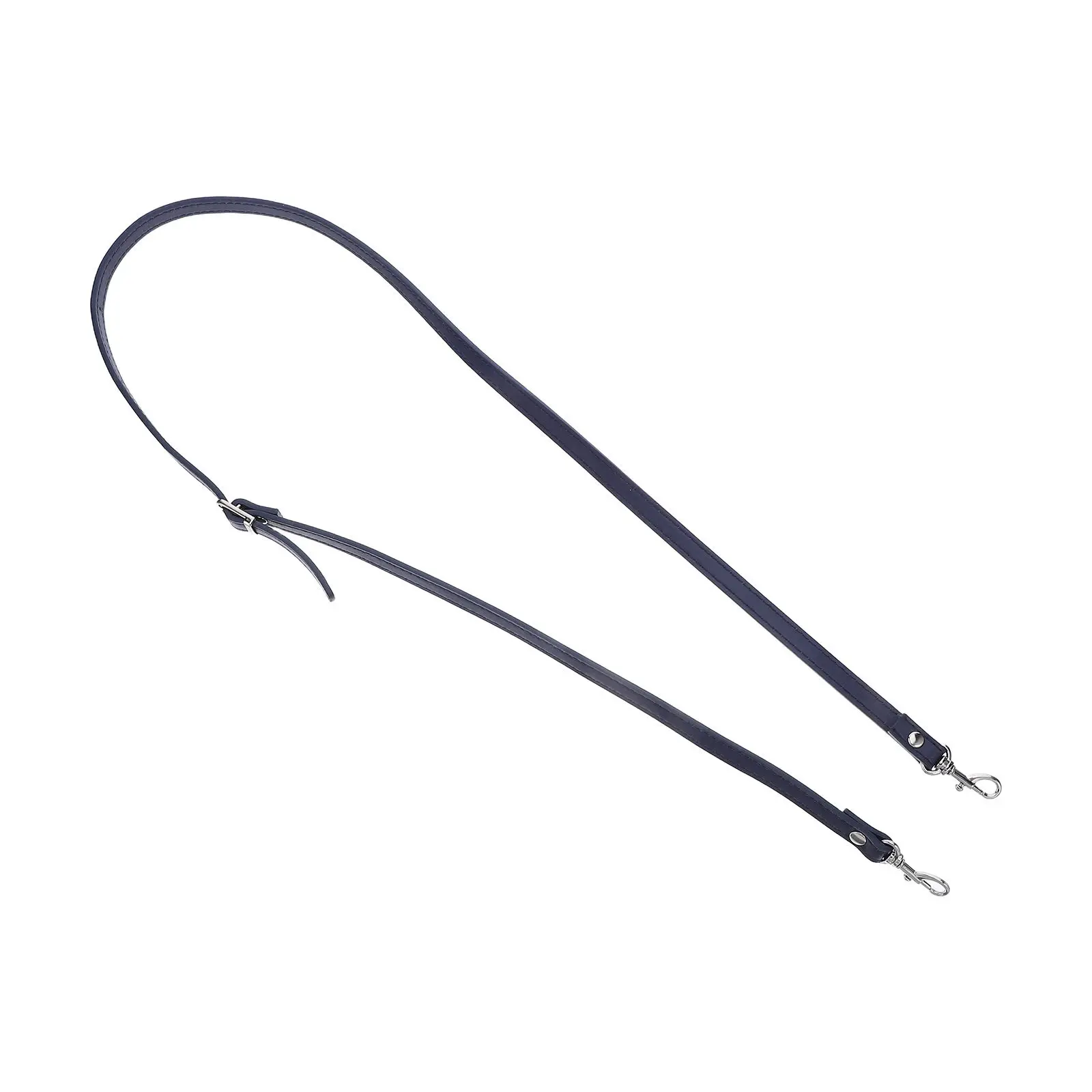 120Cm Adjustable PU Synthetic Bag Strap Replacement for Shoulder Crossbody Messenger Pouch Women Handbag Belt Dark Blue