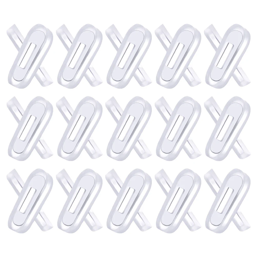 15 Pairs Glasses Nose Pads Sunglasses Chain Eyeglasses Ear Hooks for Replacement