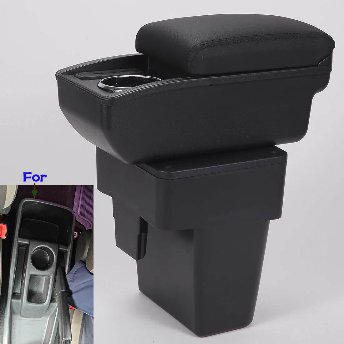 

For Chevrolet S10 Armrest Box for Chevrolet S10 Fit Colorado Car Armrest Retrofit Parts Interior Storage Box Car Accessorie 2014
