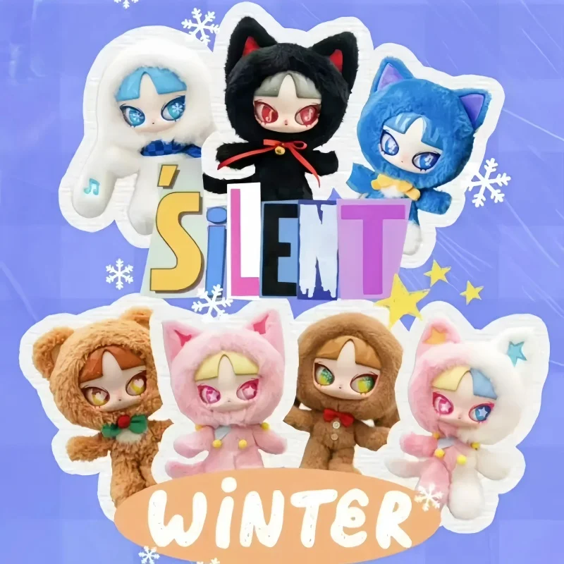 

Genuine Inn Sound Silent Winter Plush Toy Kawaii Mystery Blind Box Handmade Trendy Play Doll Unique Birthday Gift in Stock