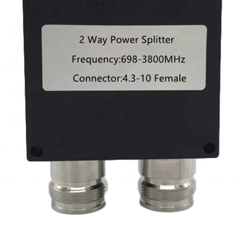 Antenna 4.3-10 Female 698-3800Mhz 2/3/4 Way Power Splitter 50W MINI DIN Low PIM -150Dbc IP65 Power Divider 5G