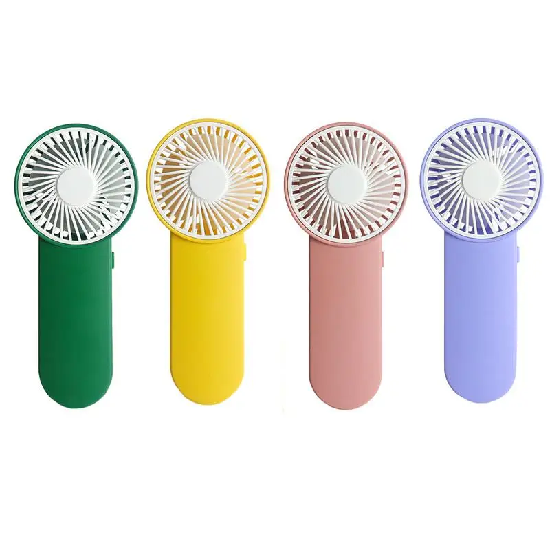 

Handheld Electric Fan Battery Powered Stylish Cooler Fan Portable Personal Handheld Fan Cute Silent Cooling Fan for Traveling