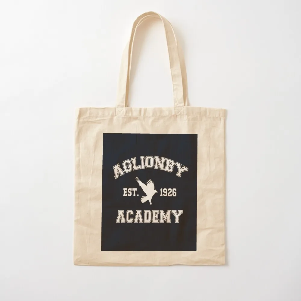 Aglionby Academy Tote Bag حقائب تسوق للنساء حقيبة قماش مخصصة حقيبة تسوق محمولة سوبر ماركت قابلة للطي