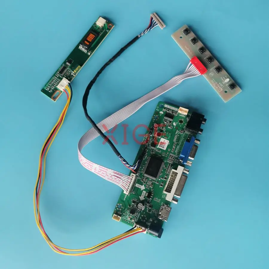 

For HSD121PS11 LQ121S1LH01 LQ121S1LH02 LT121SU LCD Controller Drive Board Kit DIY VGA+DVI+HDMI 1-CCFL 800x600 800*600 LVDS-20Pin