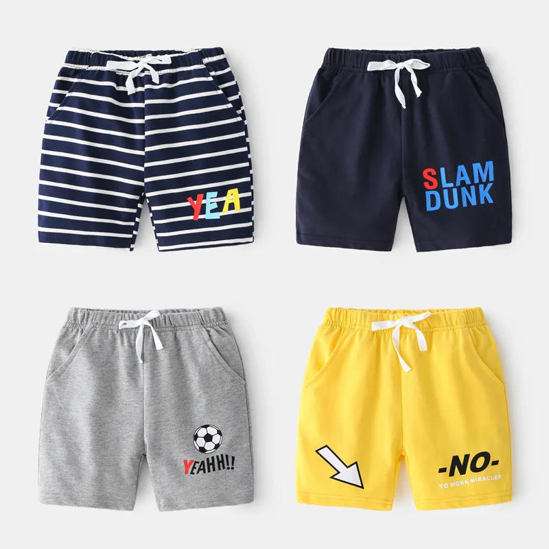 Children's Summer Shorts New Boys' Cropped Pants Baby Summer Beach Pants Crawler One Piece Dropshipping