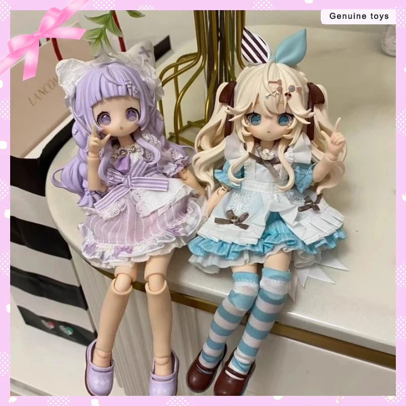 بقعة Wanmeng Sugary المنقولة دمية عمل الشكل 1/8 مقياس صندوق أعمى لعبة عصرية هدية للبنين والبنات لطيف تحصيل الشكل