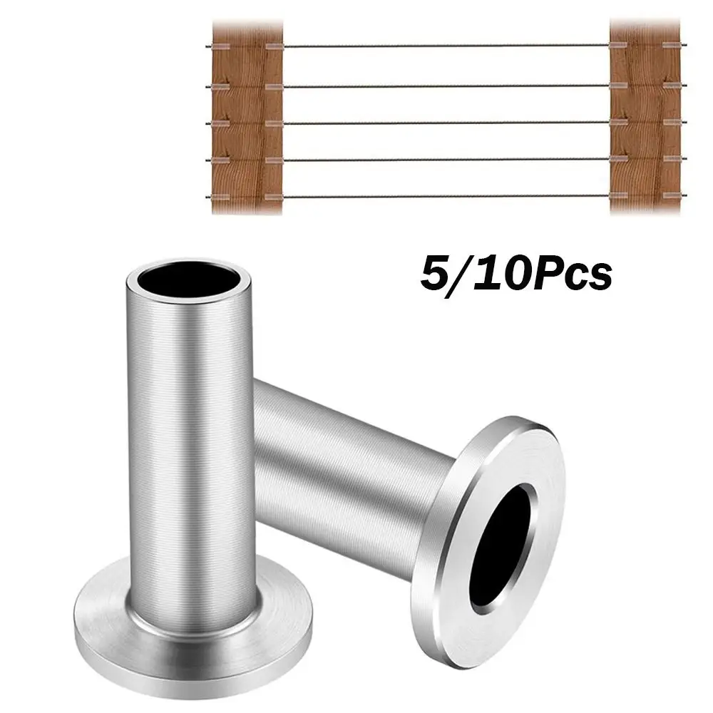 جديد T316 الفولاذ المقاوم للصدأ درابزين كابل الأكمام الواقية 1/8 "البحرية الصف درابزين كابل نهاية درابزين كابل الأجهزة سطح السفينة
