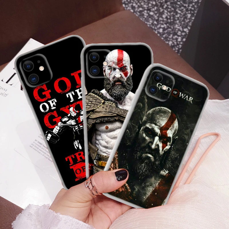 C24 Kratos God Of War 4 Soft Case for LG K71 K8 Plus K9 Lite Q510 K92 Q92 Stylo 6 7 V40 V50 V60 Velvet G9 X4 Q61 Q60