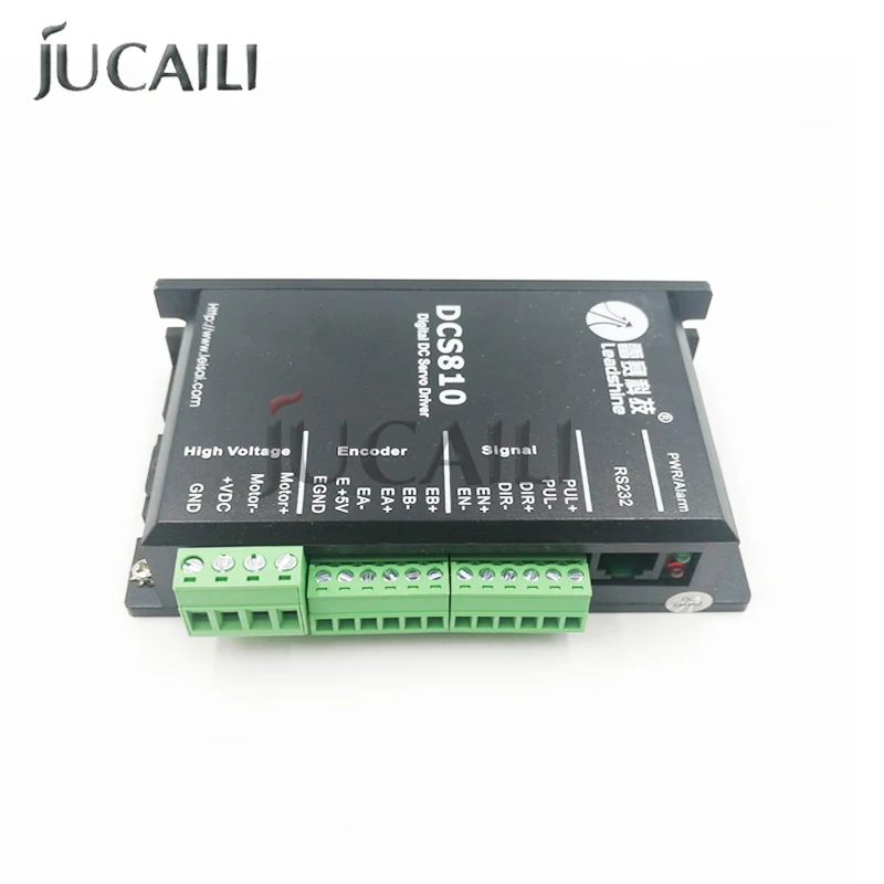 jucaili leadshine dc servo driver dcs810 trabalho 2480 vdc fora 1a para 20a adequado para dcm50207 dcm50205 motor 01