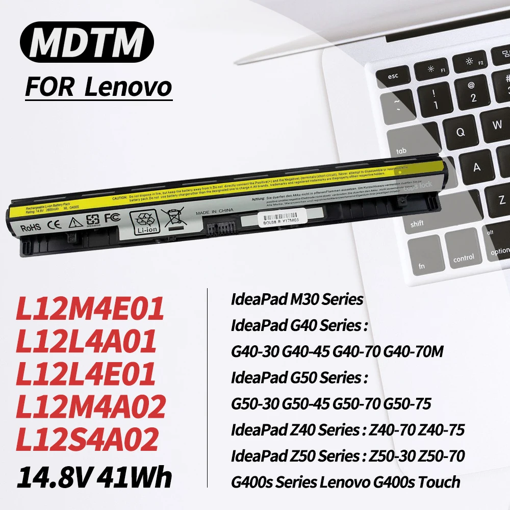 L12L4A02 L12L4E01 L12M4A02 L12M4E01 L12S4A02 L12S4E01 для Lenovo IdeaPad G400S G405S G410S G500S S410P S510P Touch Z710 Series