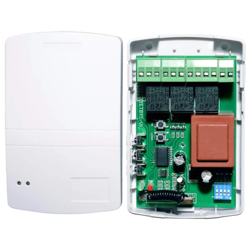 Factory 433MHz/433.92Mhz Tubular Motor Rolling Shutter Receiver Control Board for Garage Door Control