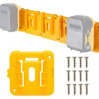 1-10 Pack Battery Holder for Dewalt 20V Battery,Battery Holder Fit for DCB200 DCB201 DCB202 DCB203 DCB204 with The Screws
