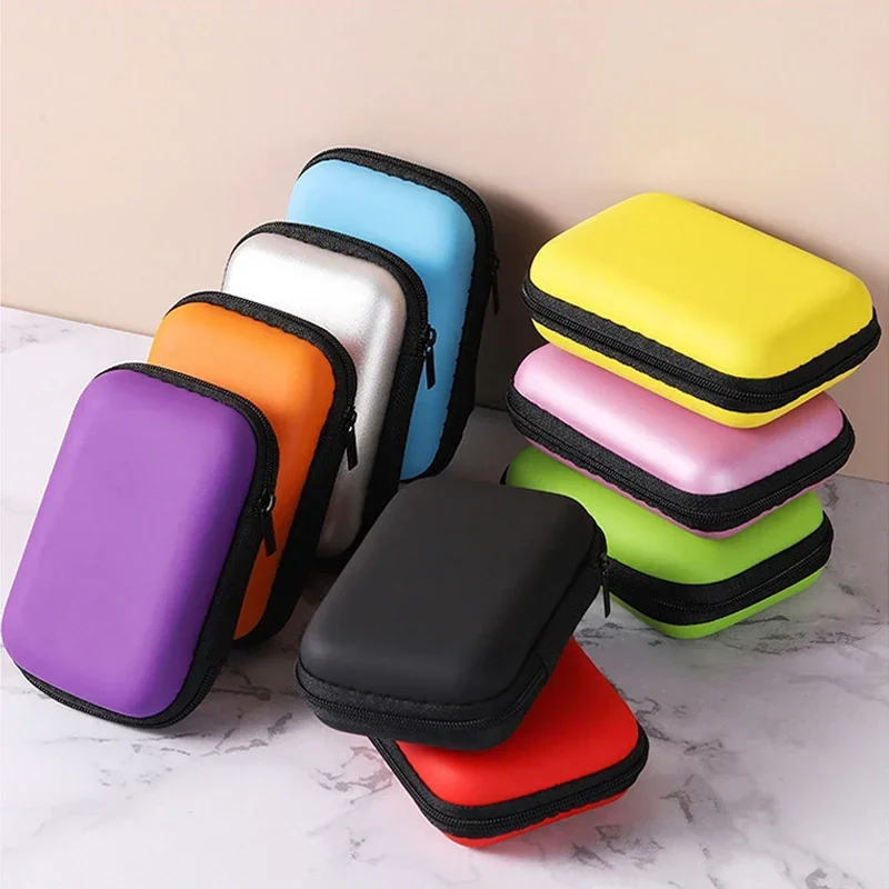 

Sundries Travel Storage Bag Charging Case for Earphone Package Zipper Bag Portable Travel Cable Organizer Electronics Cosmetic