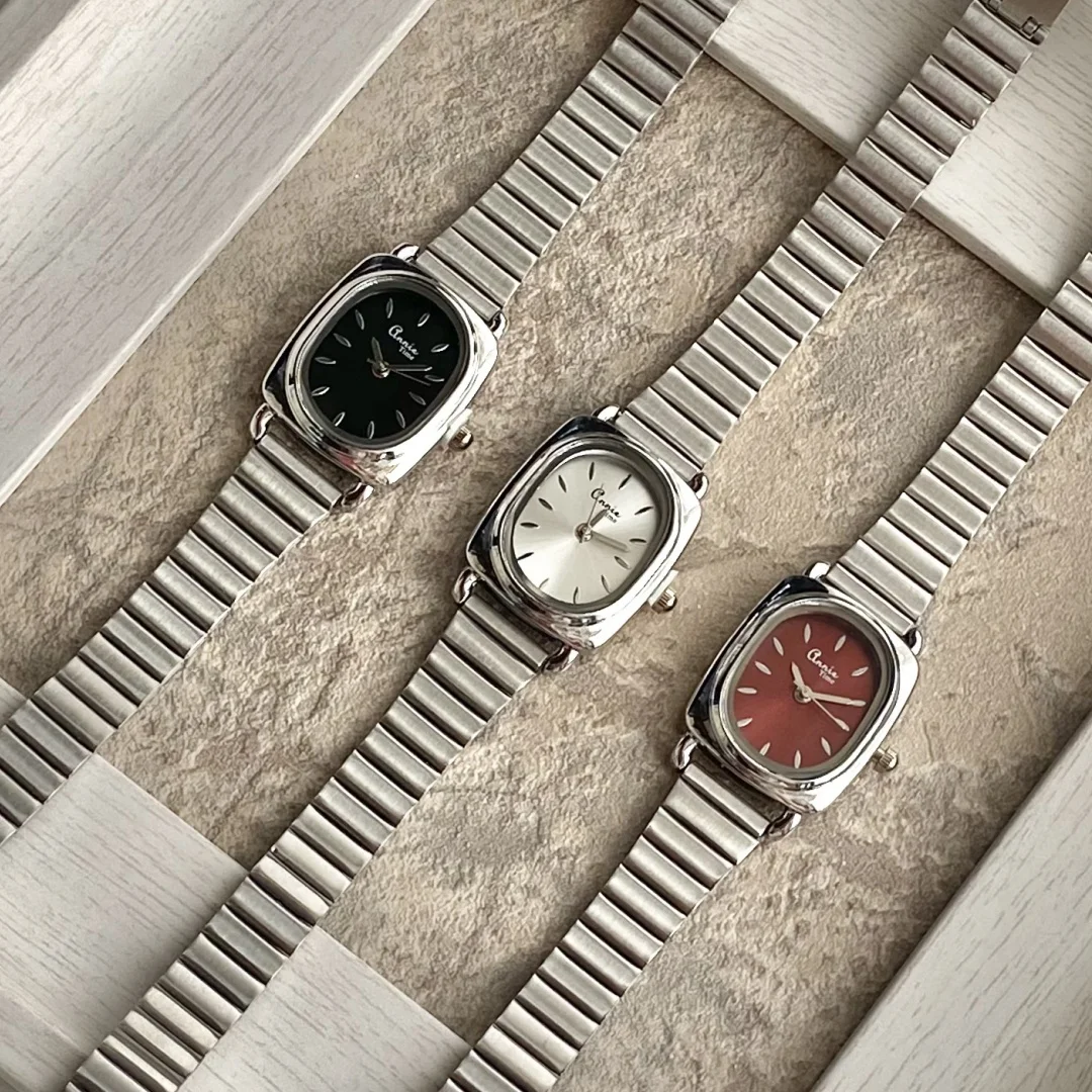 Newest Women's Wristwatch Gold Bracelets Adjustable Stainless Steel Band Oval Ladies Watches Quartz Female Clock Reloj Mujer