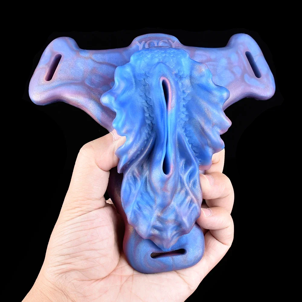 FAAK Fantasy Wearable Grinders Silicone Sex Toys For Men Realistic Pussy Female Masturbate Strapon Massager Foreplay Products