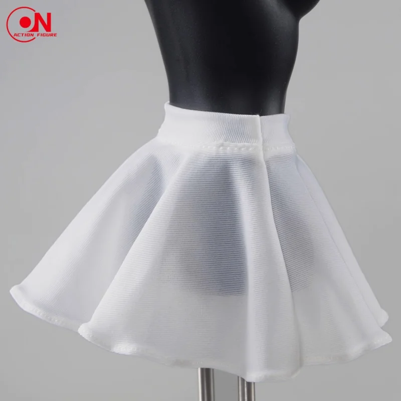ألعاب الفلفل الحار 1/6 1/12 مقياس أنثى الجندي بلون مرونة التجاعيد تنورة قصيرة الملابس نموذج Fit12 ''6" عمل الشكل الجسم