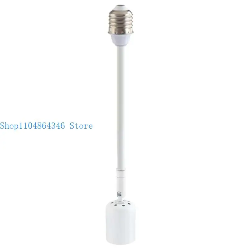 652F Adjustable Ceramics E27 Light Sockets Extension for Lighting in Any Space