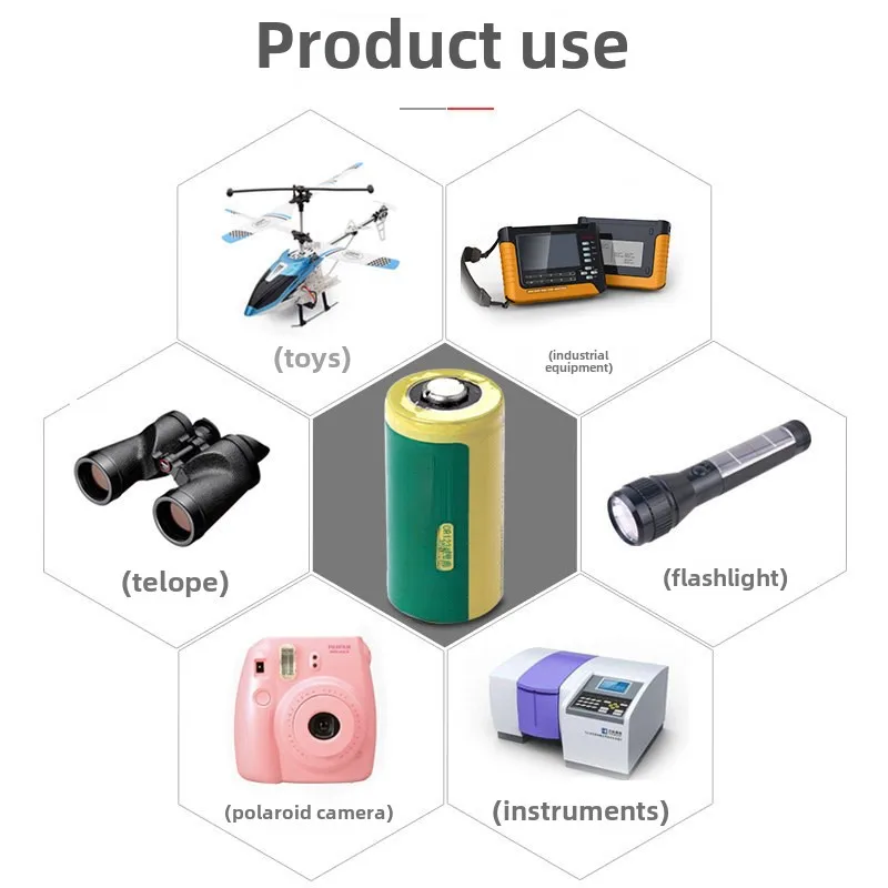 3V CR2 800mAh Rechargeable Battery Lithium-ion Battery High Qualty for Instrument Strong Light Flashlight Lithium Battery