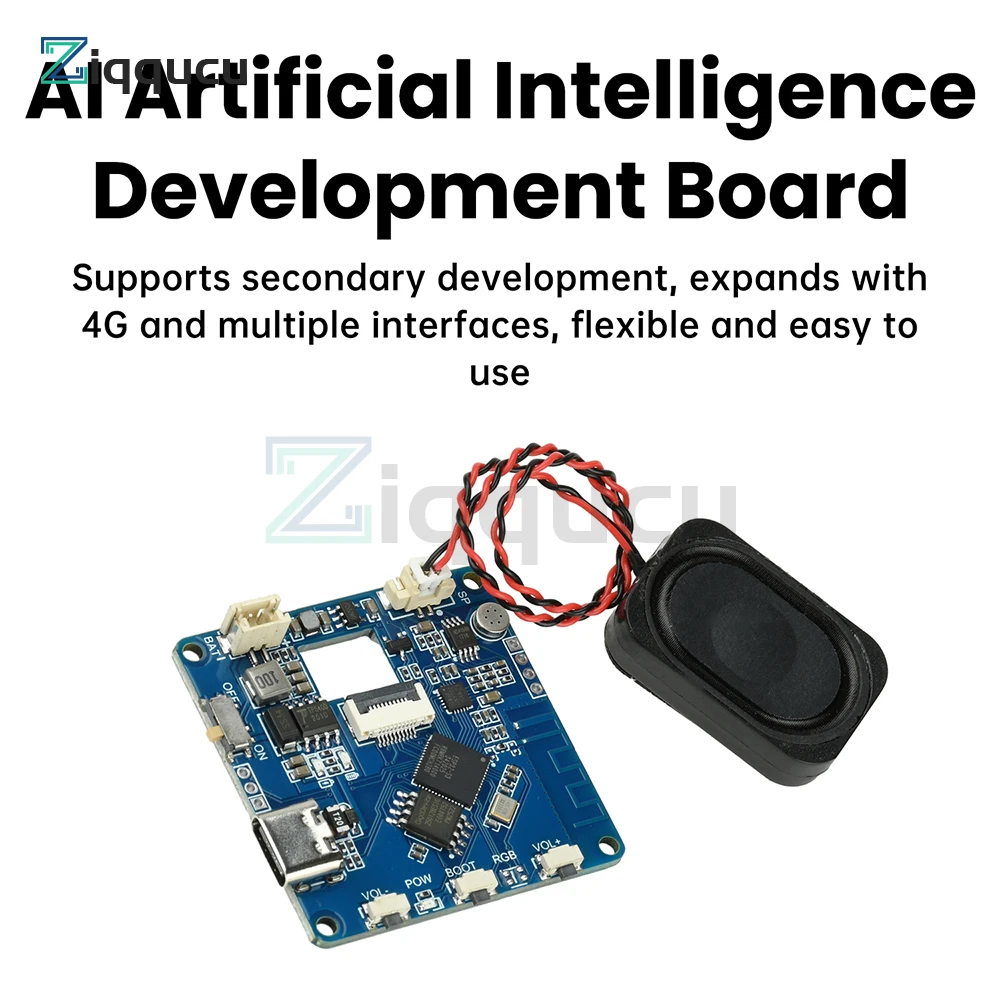 ESP32-AI WiFi وحدة مساعد الصوت وحدة الدردشة الصوتية الذكية واجهة Type-C