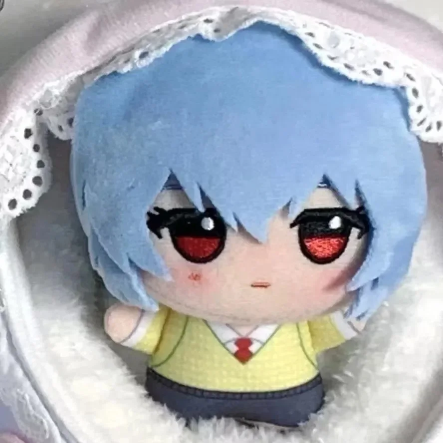 10cm Neon Genesis Evangelion‌ Peripheral Products Ayanami Rei Kaworu Nagisa Soryu Asuka Langley Cute Cotton Doll Plush Doll - view 3