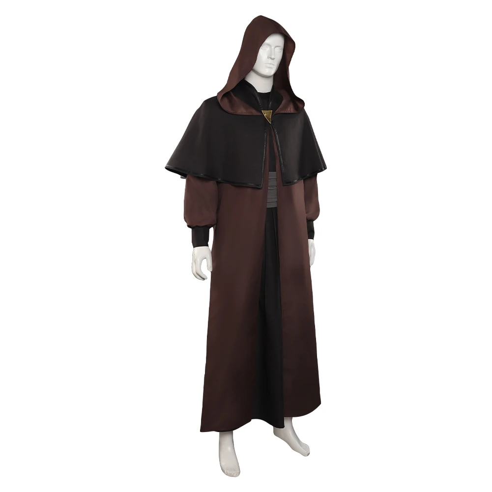 Traje Cosplay Palpatine para homens, Darth Sidious Sheev, terno Carnaval Halloween, roupas masculinas