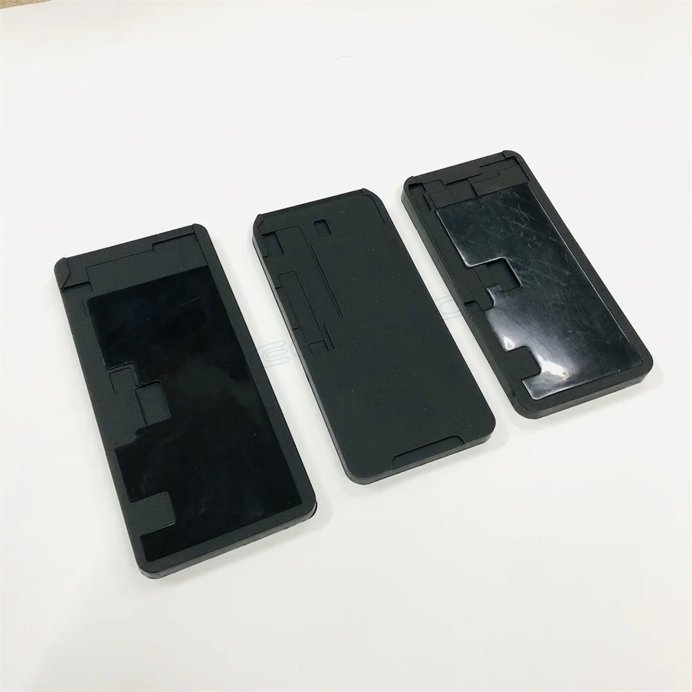 No Fold Flex Cable Rubber Pad OCA Laminating Mold Mat LCD Screen Refurbish Mould For iPhone 15 14 13 12 11 pro  Repair Tools