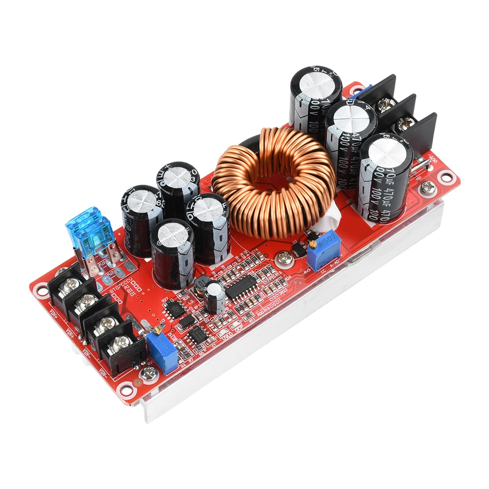 1200W 20A High-power DC-DC 8-60V to 12-80V DC Converter Boost Step-up Power Supply Module