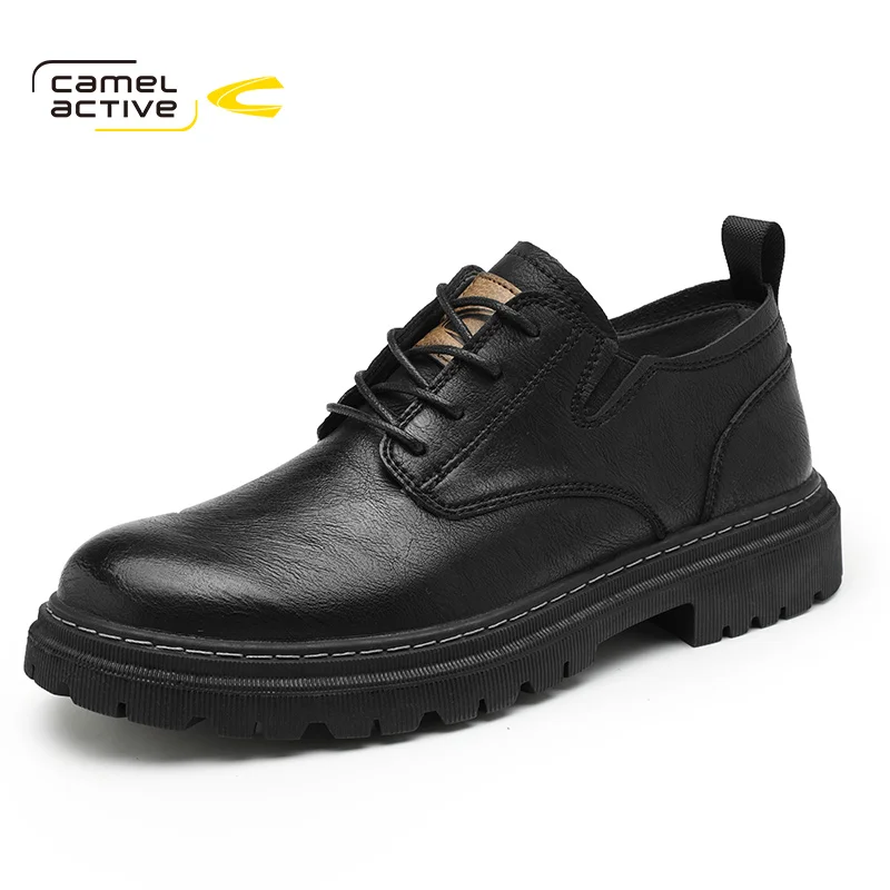 

Camel Active Men Shoes Leather Shoes Comfortable High Quality Casual Fashion Luxury Formal Shoe for Men 2023 Dressing