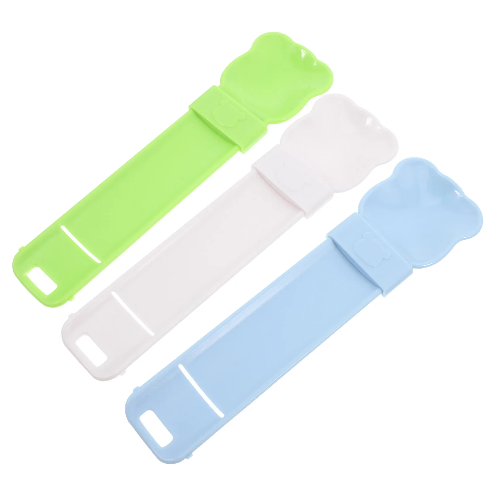 

3Pcs Cat Strip Feeder Spoon Squeeze Wet Food Dispenser Multifunctional Strips Feeding Accessory Cat Treat Spoon