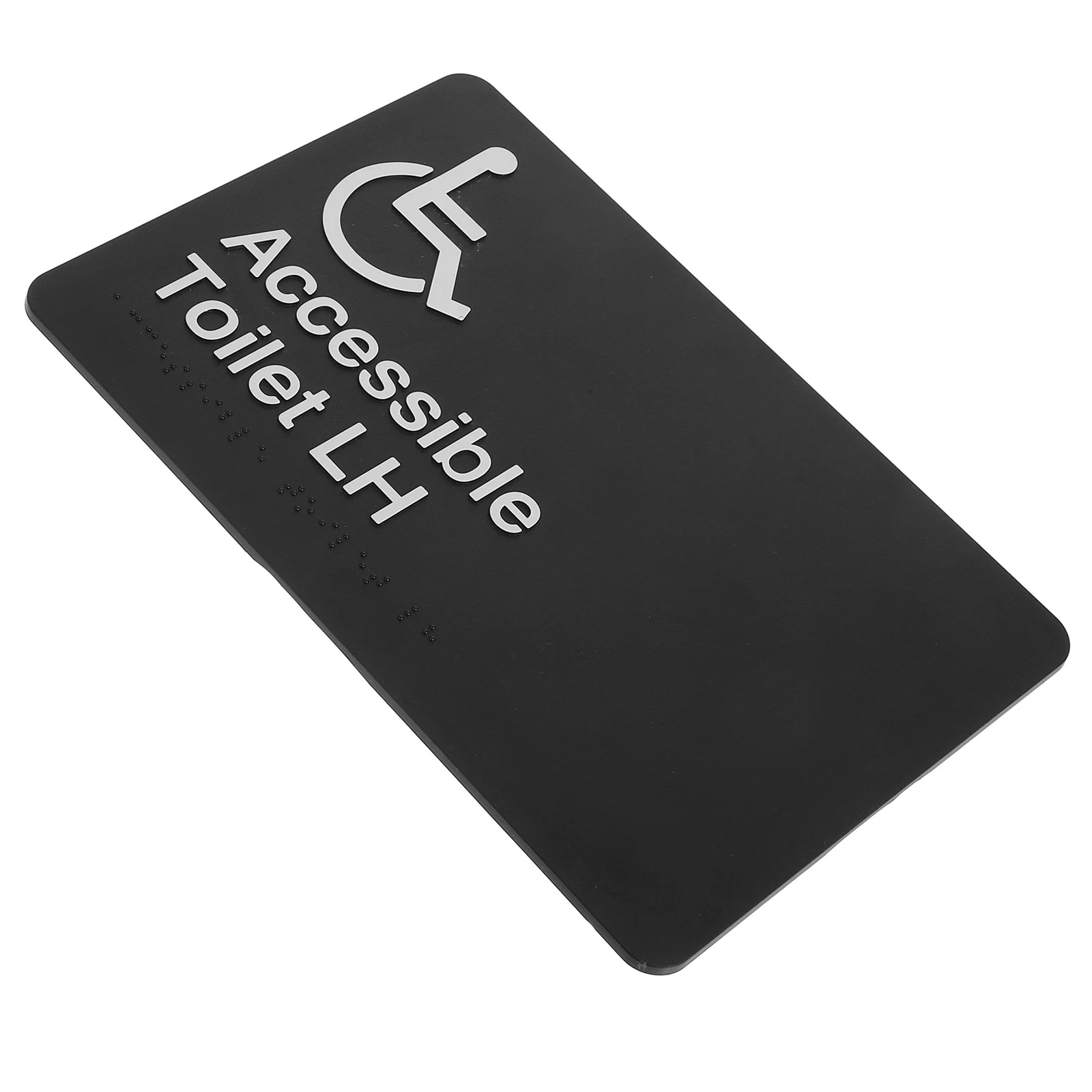 

Accessible Signs ABS Clear Direction User Friendly Design Tactile Apartment Braille Access Wheelchair Wall Public