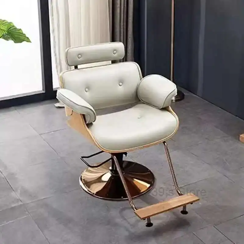 

Swivel Aesthetic Barber Chairs Ergonomic Stylist Hairdresser Cosmetic Barber Chairs Makeup Silla Giratoria Salon Furniture