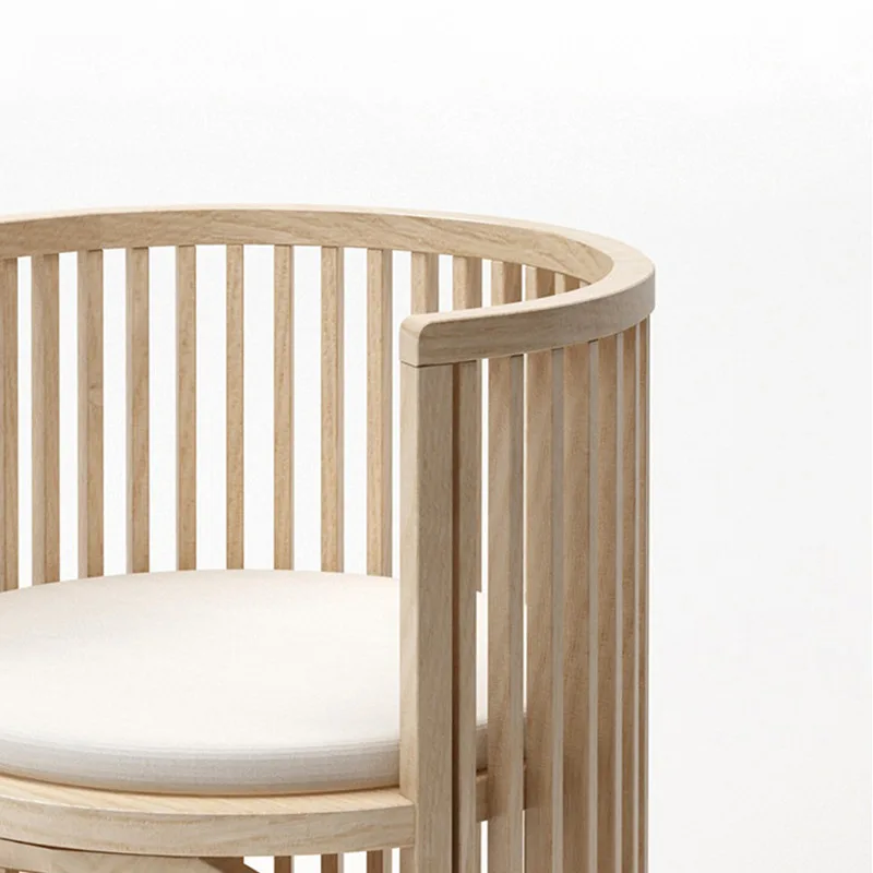 كرسي ترفيهي، شخصية مبتكرة من القماش الخشبي الصلب، أثاث فندقي لمطعم مكتب المبيعات الصينية الحديثة