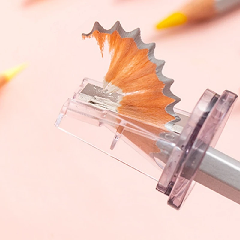 Màu Hồng Đáng Yêu Cho Mèo Paw Mài Mini Bút Chì Mài Phù Hợp Với Bút Chì Gỗ (6-8 Mm) dành Cho Bé Trai Bé Gái Trẻ Adul