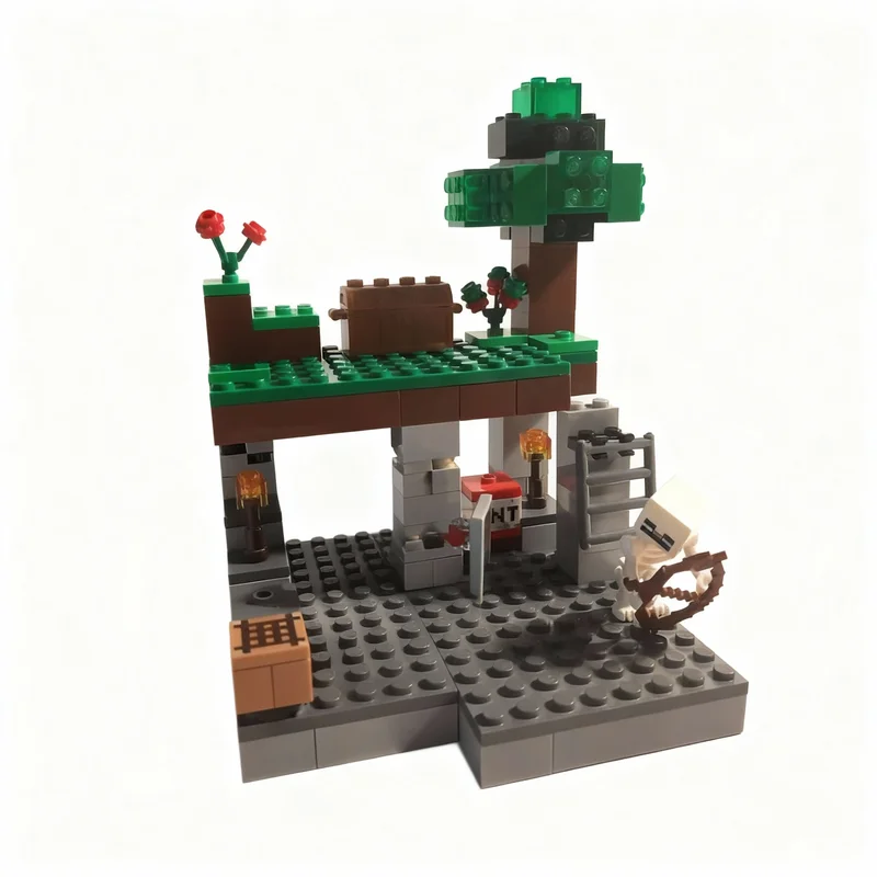155-teiliges MOC Höhlenabenteu – Art Craft Idea Bewertung und Preis