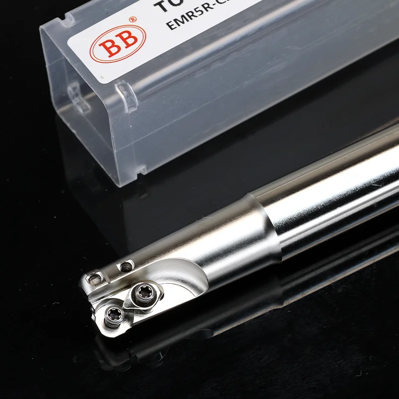 Bb emrtrs indexableフライス盤バー、コーナー半径、円筒形cnc Proファイリングrpmt rpmw rdmt、切削工具ホルダー、16mm、20mm、4r、5r