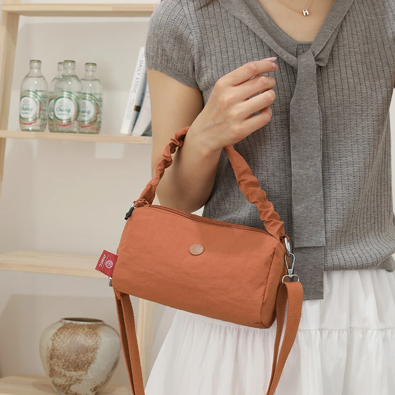Leichte Nylon-Umhängetasche für Damen, lässige Schultertasche, Reisetasche, Arbeitstasche, Handtasche, Set mit Handtaschen mit Henkel für den täglichen Gebrauch – Detail 15