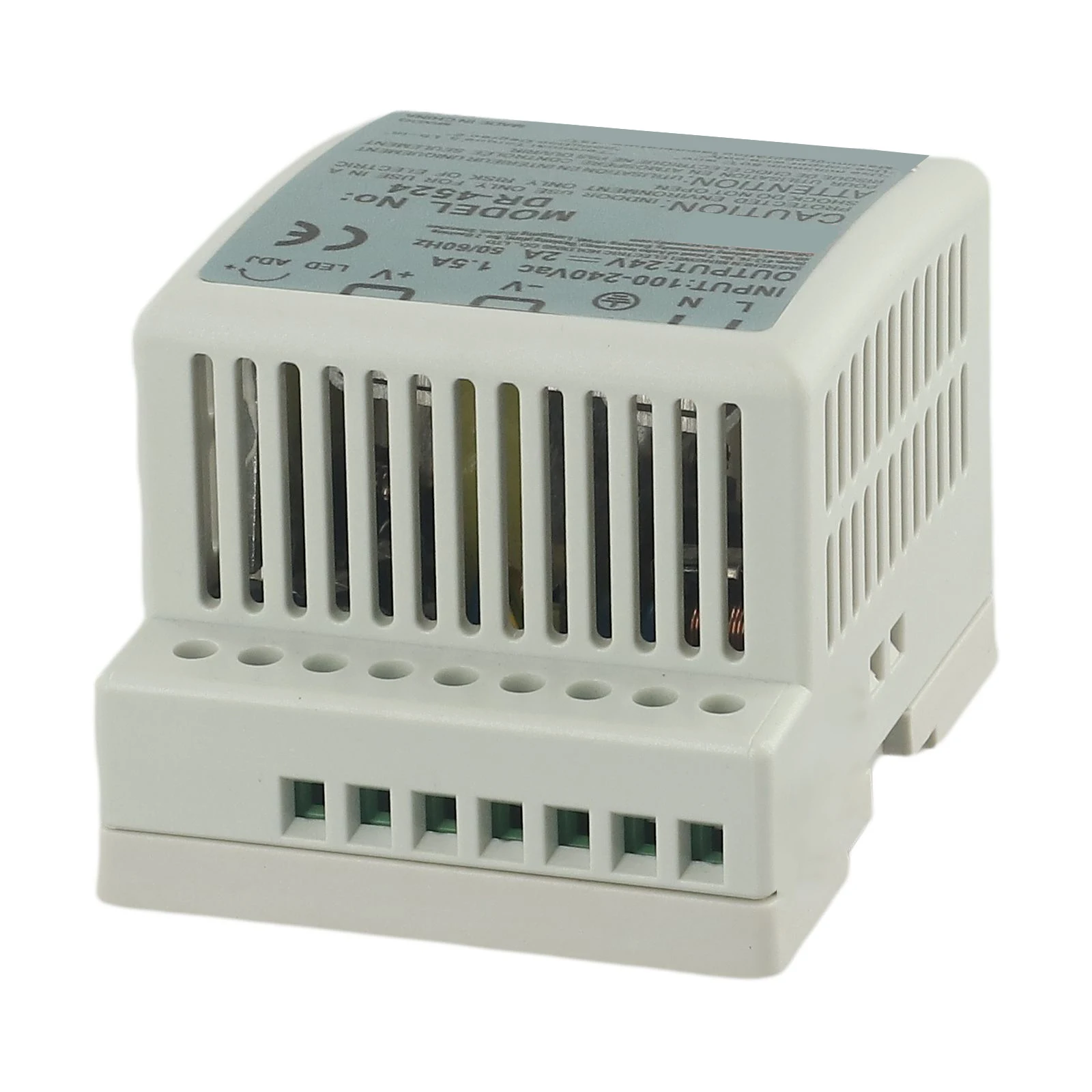 

DR-4524 DIN Rail Switching Power Supply 45W Single Output 24V AC DC Converter Rail Power Supply For Industrial Electrical Tool
