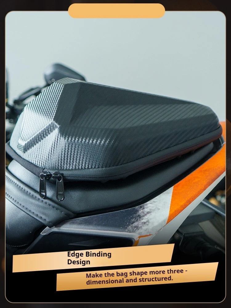 For Motorcycle Seat Bag Tail Bag Water-Repellent Double-Layer Thickened Multi-Function Accesorios Moto Accessori Moto