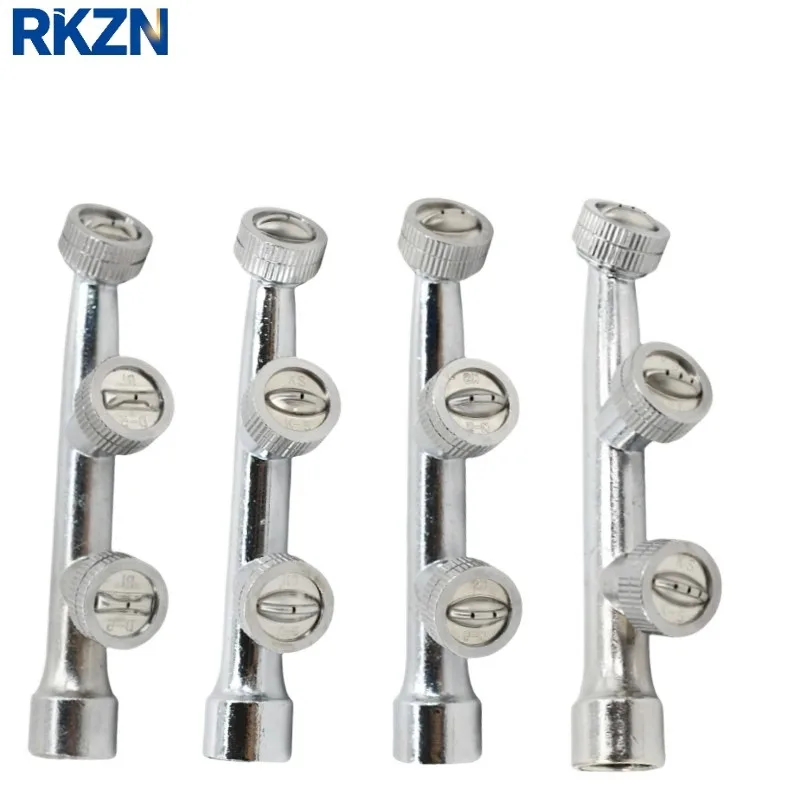 Stainless Steel Fan Nozzle High Pressure Electric Sprayer Nozzle Agricultural Atomizing Spray Tip for Farm Pesticide Spraying