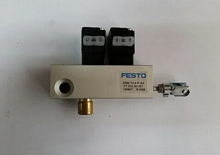 FESTO DSM-10-4-9-SA F7.335.001/02 front lay cylinder solenoid valve for Heidelberg CD102 printing press