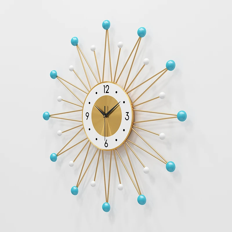 Luxury Big Wall Clock Modern Design Nordic Minimalist Silent Wall Clock Large Mediterranean Living Room  Home Decor