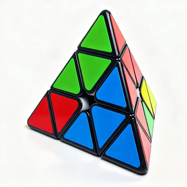 Pyraminx Speed Cube Pyramid Puzzle 3X3X3 Magic Triangle Brain Teaser Toys IQ Challenge Educational Gifts For Children Adults 5
