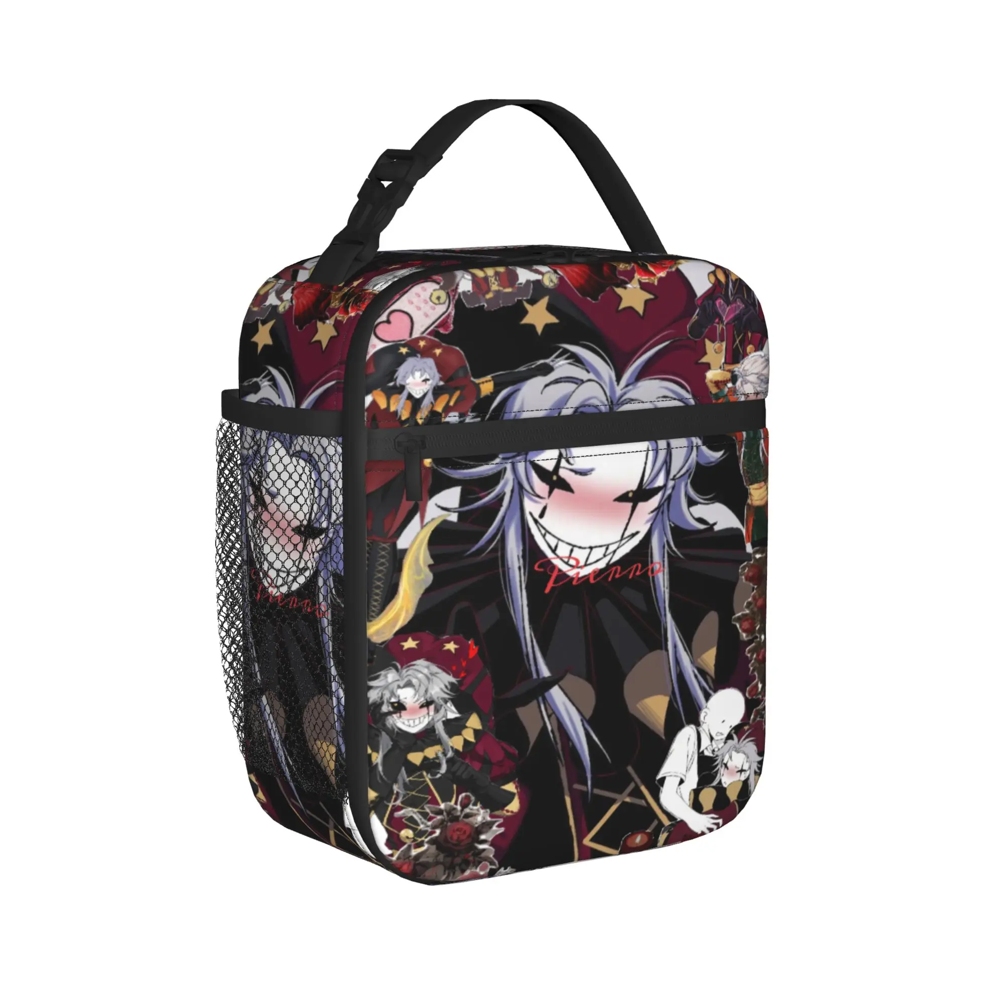 Insulated Lunch Tote Bag Pierrots The Freak Circus Merch  Storage Food Box Causal Cooler Thermal Lunch Box For School