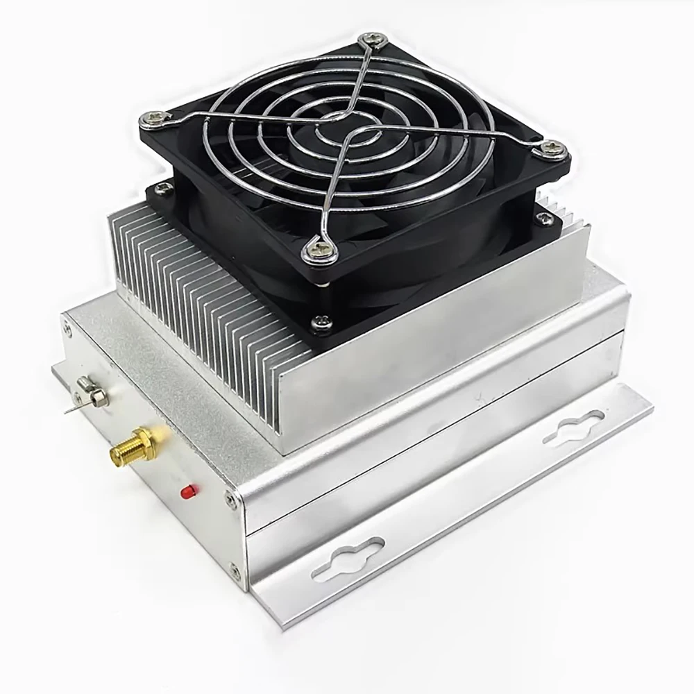 

1-200MHz 25W Broadband RF Power Amplifier, 35W Max, 46-56V DC, SMA Connector