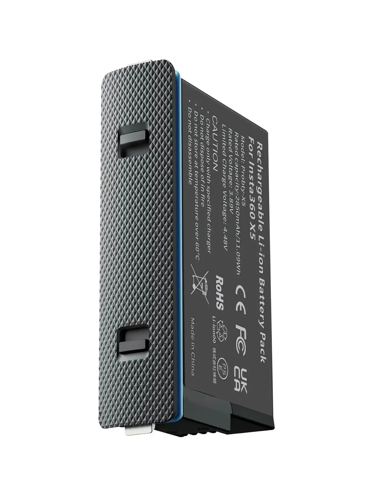 Akcesoria zasilające do Insta360 X5: bateria 2850mAh, szybka ładowarka, hub. Do Insta 360 ONE X 5. — zdjęcie produktu 7