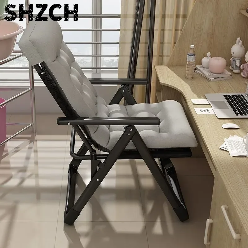 2026 New Folding Recliner Office Sofa Backrest Computer Chair Muebles Para El Hogar Стул Ротанг Sillas Para Comedor Cadeira