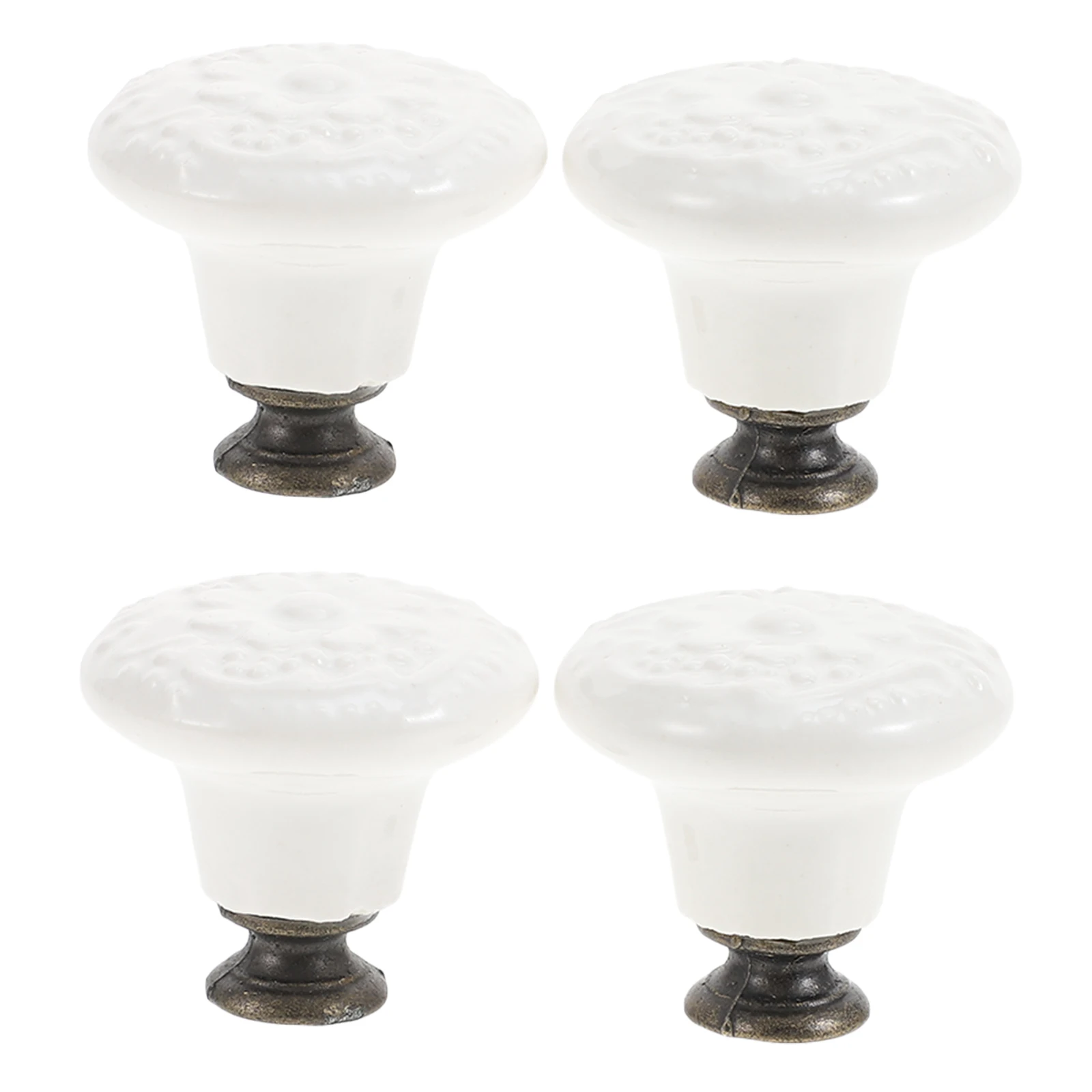 

1 set Ceramic Drawer Knobs Decorative Cabinet Handles Single Hole niture Pulls Drawer Door Accessory Hardware Knobs