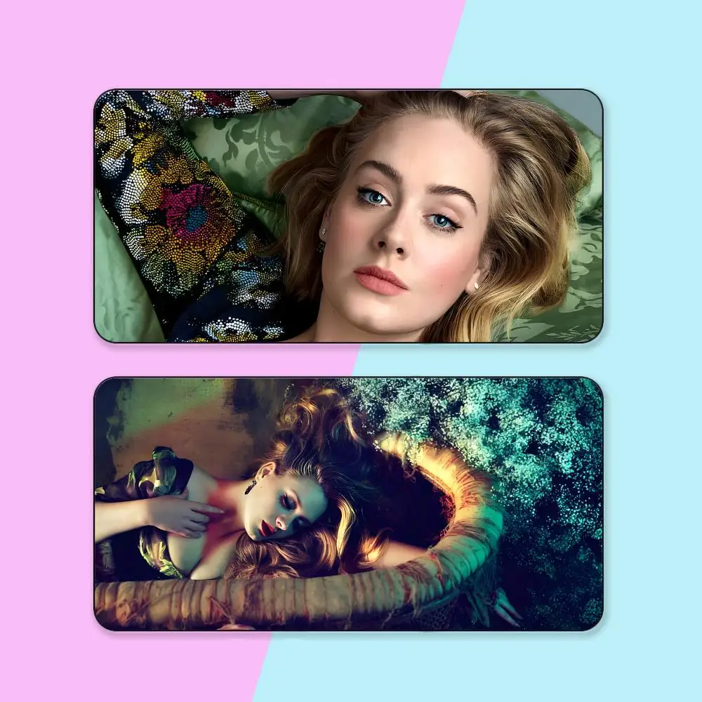 

Adele Adkins Mouse Pad Mouse Pad Rubber Computer Laptop Official Desk Colored Print Aesthetic Pretty Popular Fashion Luxury Mat