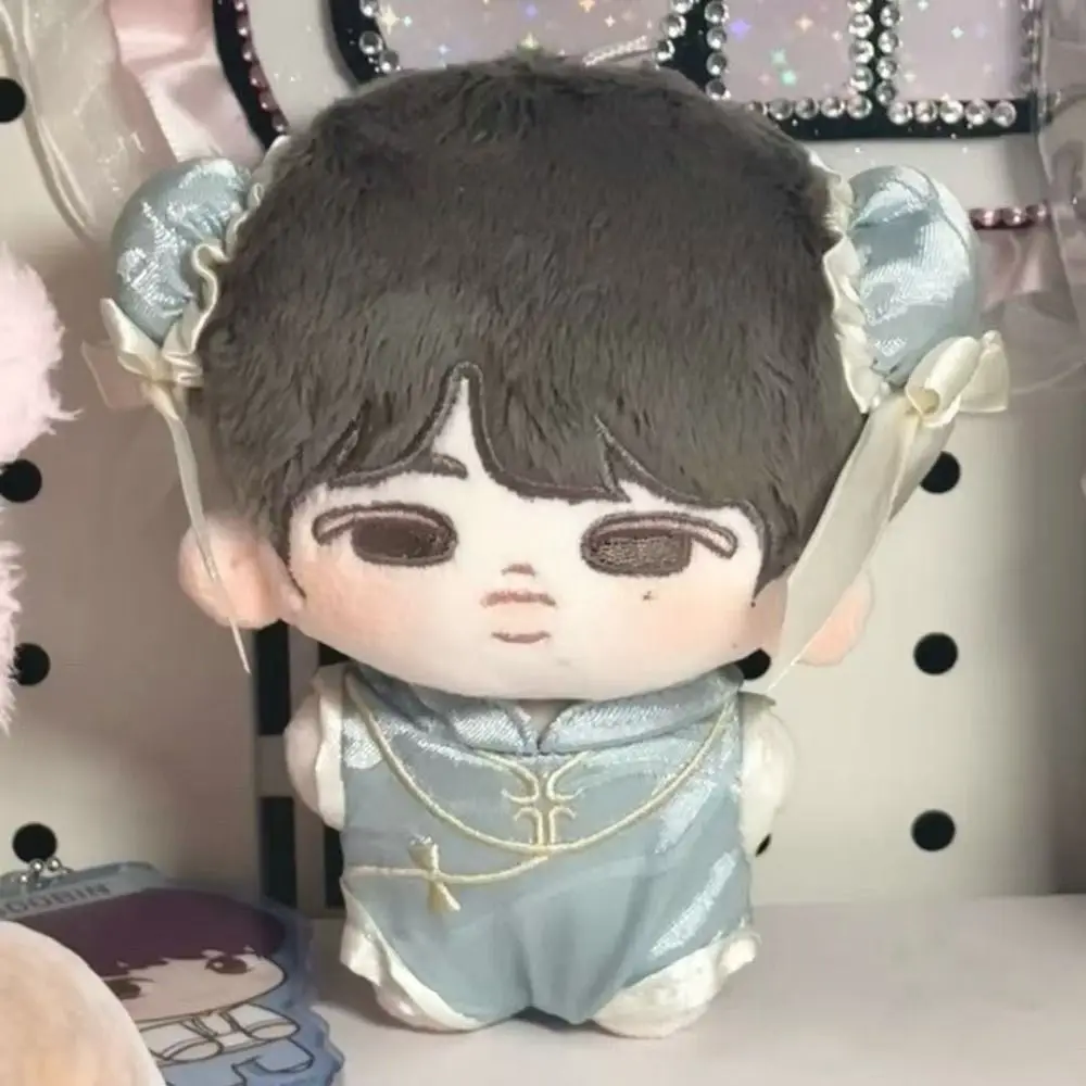 Cartoon Design 10cm Doll Dress Soft Cotton DIY Idol Cotton Doll Outfit Cute Miniature Clothes Doll Replacement Clothing