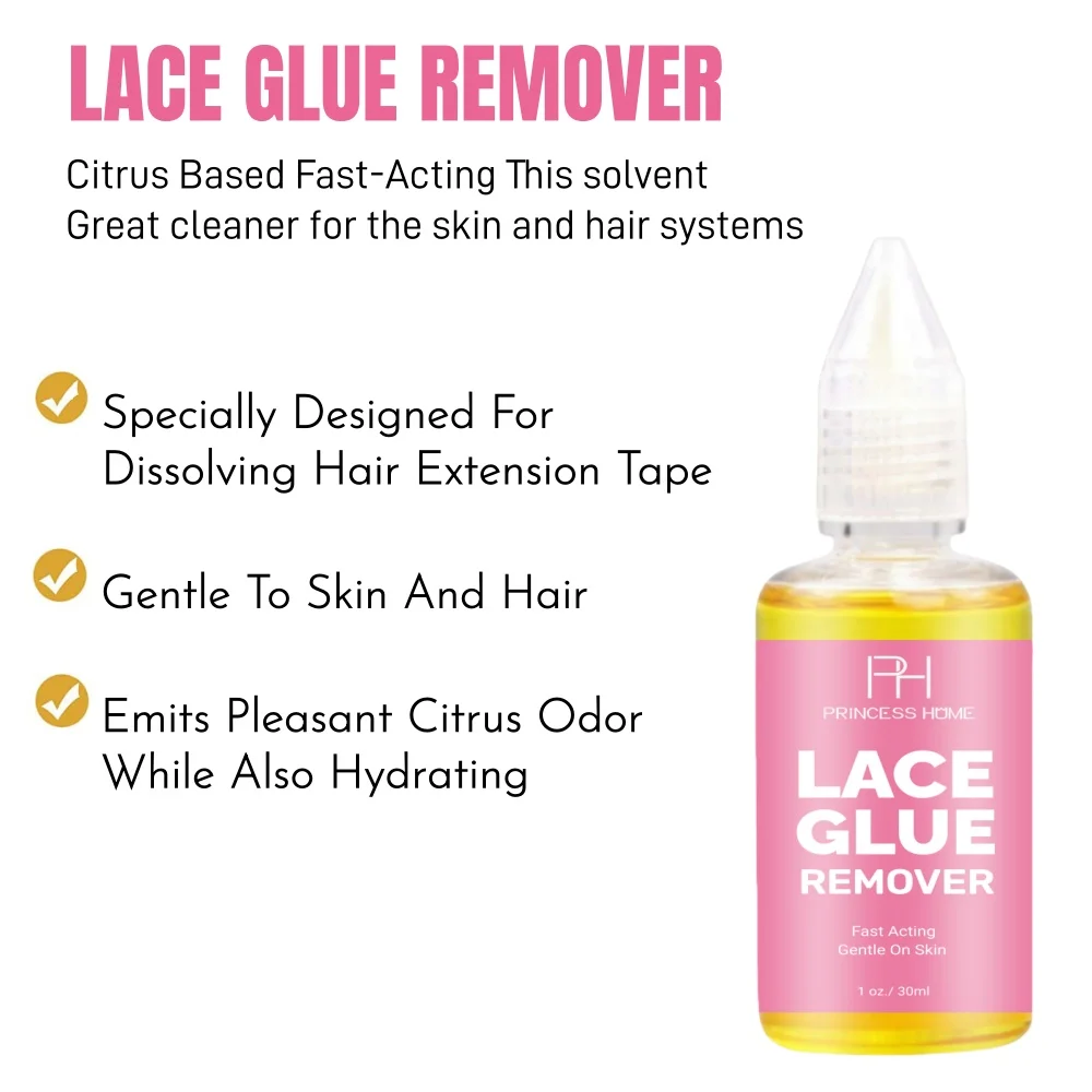 Perückenkleber-Entferner Rückstandsreiniger Shampoo Spitzenreiniger Schaum Rückstandsfreies Komplett-Entfernungsset für Lace-Front-Perücken Haarsysteme – Detail 2
